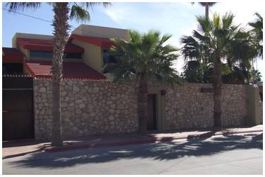 Front of Casa de Mario in Cabo San Lucas